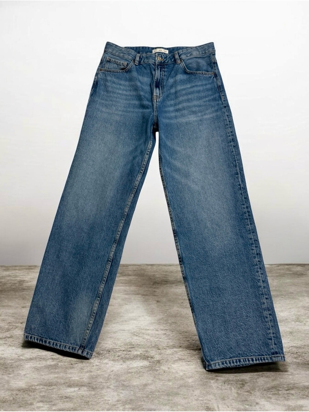 Miami Medium-Rise Straight-Fit Jeans by MANGO (MNG) Size 10 33280